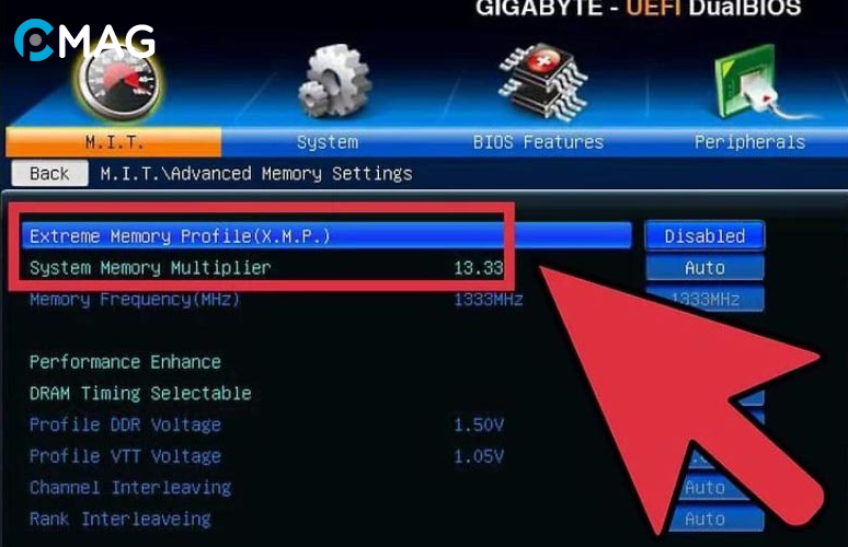 15 Về lại thiết lập an toàn gần nhất