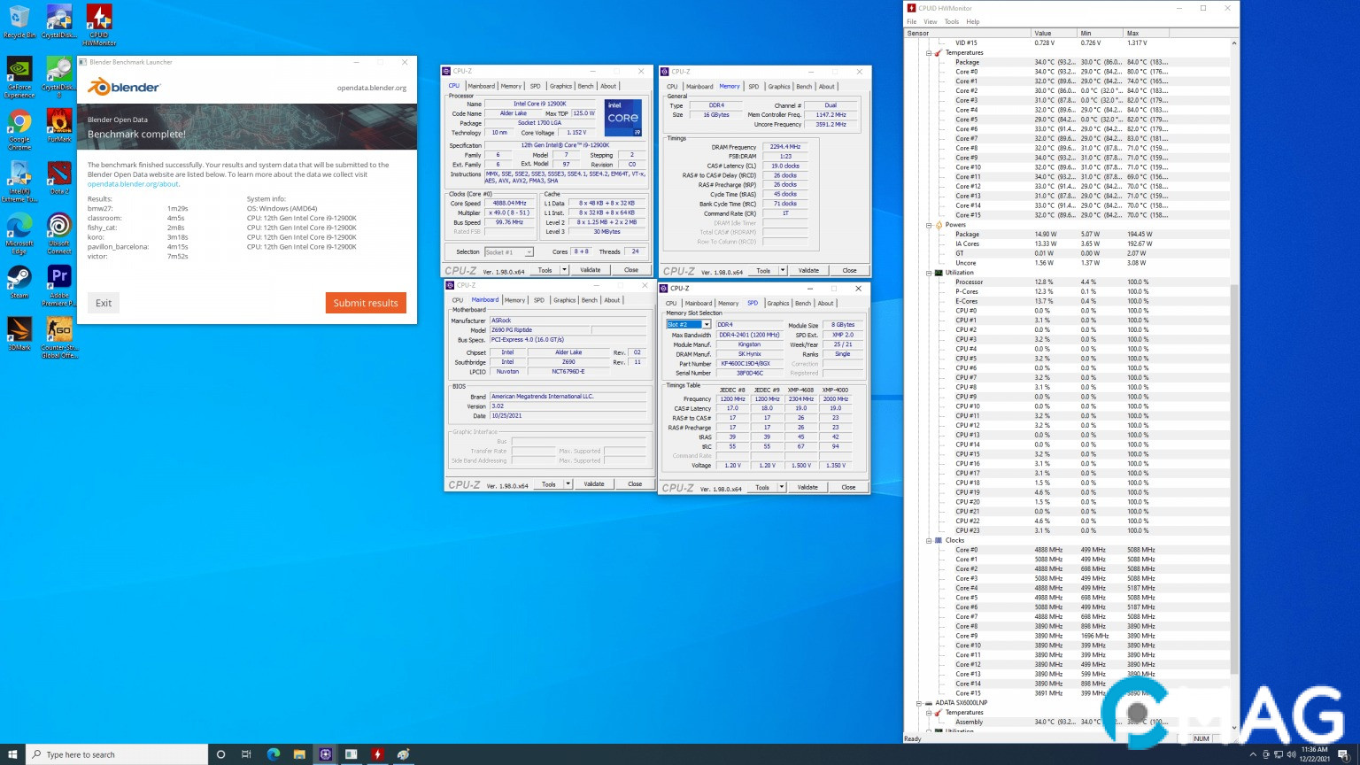 danh-gia-asrock-z690-pg-riptide-26 Kết quả thử nghiệm