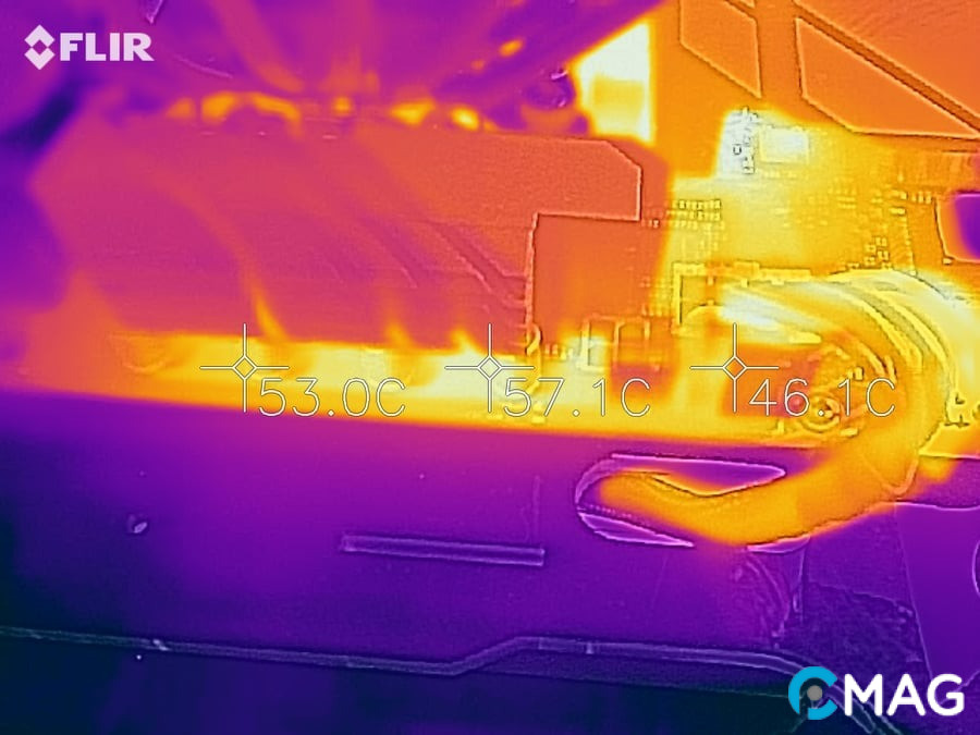 danh-gia-asrock-z690-pg-riptide-33 Kiểm tra mức độ hoạt động hiệu quả của VRM