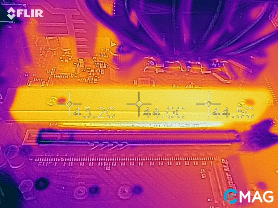 danh-gia-asrock-z690-pg-riptide-35 Kiểm tra hiệu suất giải nhiệt của Heatsink M.2