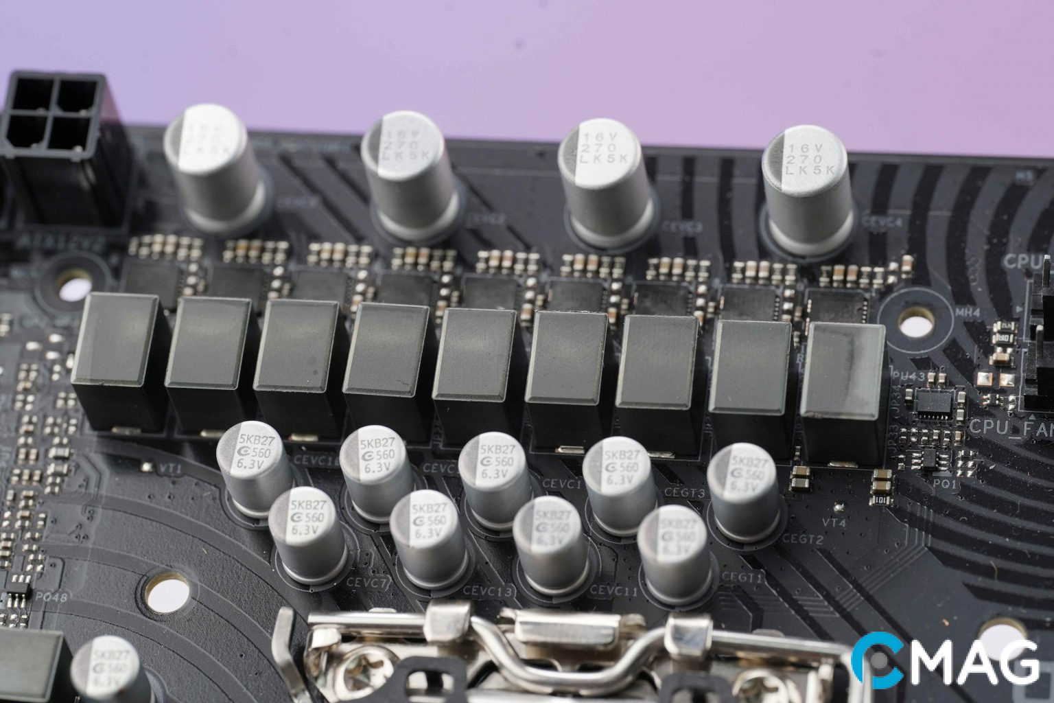 danh-gia-asrock-z690-pg-riptide-5 Thiết kế mạch VRM