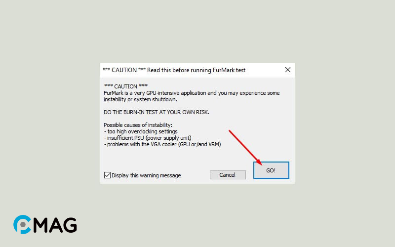 furmark-10 Cách stress test GPU bằng FurMark