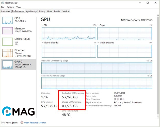 share-gpu-memory-3 So sánh giữa Shared GPU Memory vs Dedicated GPU Memory